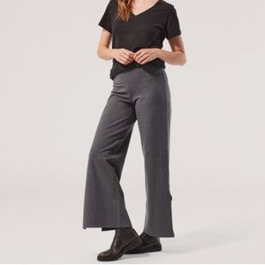 Pact Split Hem Lounge Pant - Black